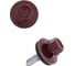 Кровельные саморезы СИМАЛЕНД 5.5x19, RAL 3005, красный, 300 шт. 4555039 1