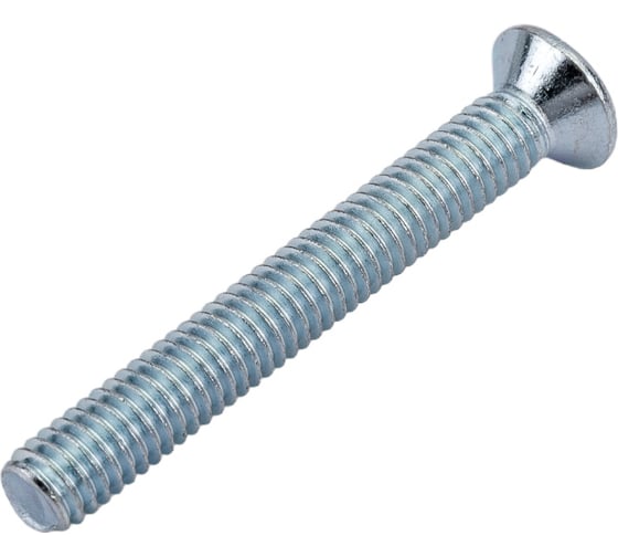 Потайной винт Метизный двор M6x45, DIN 965, 100 шт. 4607159066862 1