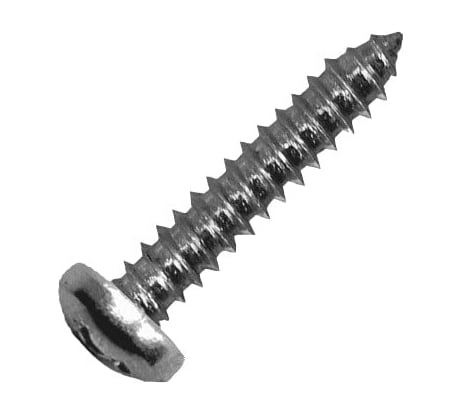 Шуруп с полукруглой головкой Метизный двор 4.2x41, оцинкованный, DIN 7981, 250 шт. 4690441025067