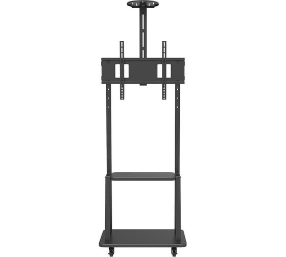 Мобильная напольная стойка для LED/LCD телевизоров VLK TRENTO STAND-F black 90162