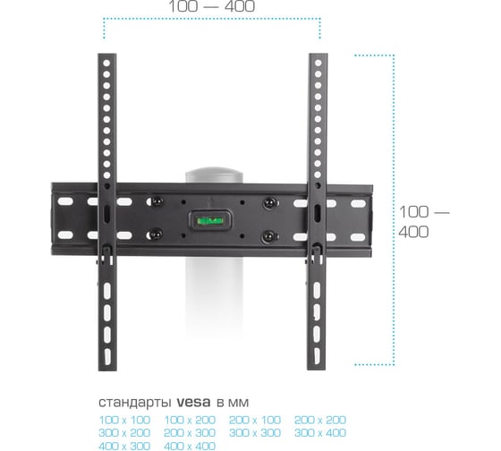 Настольная подставка для LED/LCD телевизоров TUAREX ULTRA-911 black 90154