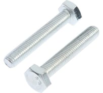 Болт с шестигранной головкой TUNDRA krep, DIN933, М10x60, к.п. 8.8, цинк, 1 кг 7151251