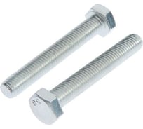 Болт с шестигранной головкой TUNDRA krep, DIN933, М12x80, к.п. 8.8, цинк, 1 кг 7151239