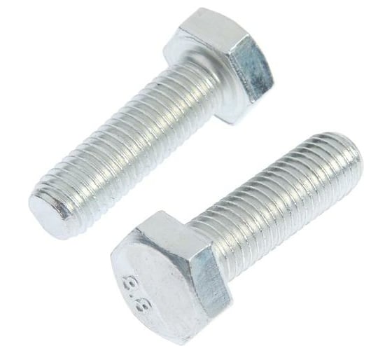 Болт с шестигранной головкой TUNDRA krep, DIN933, М12x40, к.п. 8.8, цинк, 1 кг 7151227 1
