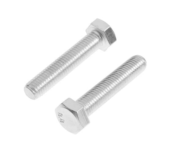 Болт с шестигранной головкой TUNDRA krep, DIN933, М12x60, к.п. 8.8, цинк, 2 шт. 7151213 1