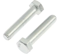 Болт с шестигранной головкой TUNDRA krep, DIN933, М12x60, к.п. 8.8, цинк, 1 кг 7151211