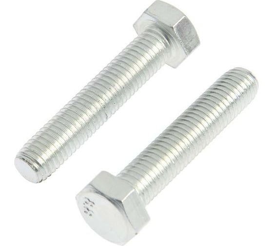 Болт с шестигранной головкой TUNDRA krep, DIN933, М12x60, к.п. 8.8, цинк, 1 кг 7151211 1