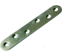 Крепежная пластина Левша ПК-120 120x20x2, цинк, 4 шт. У8-4559.ЦБ