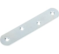 Крепежная пластина Левша ПК-100 100x20x2, цинк, 4 шт. У8-4529.ЦБ