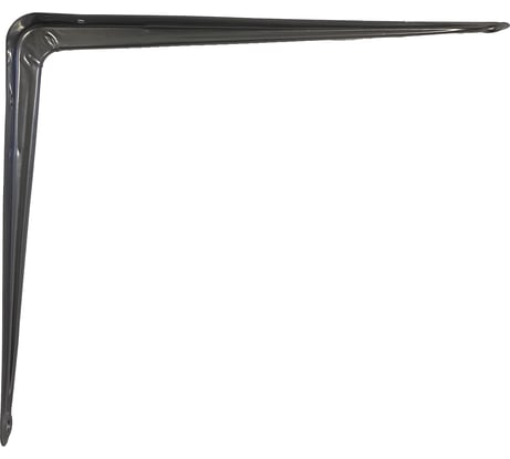 Кронштейн Локри 350х300 мм, серый, (12x14) 350GY L7706GY