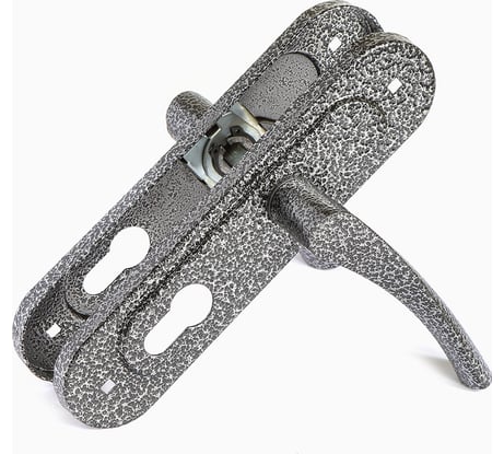 Ручка на планке ПТИМАШ 0623 м/о 55 мм, серебро 6807