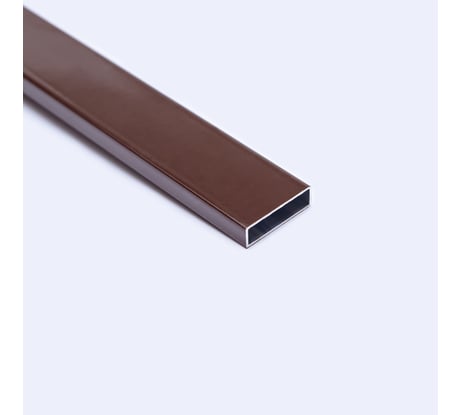 Поперечный профиль москитной сетки KOMFORT Москитные системы 23х7, коричневый, 1500 мм ПП00733