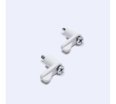 Поворотный кронштейн для москитной сетки KOMFORT Москитные системы белый, 2 шт. КР00724