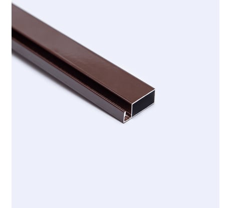 Рамный профиль москитной сетки KOMFORT Москитные системы 25х10, коричневый, 1500 мм РП00728