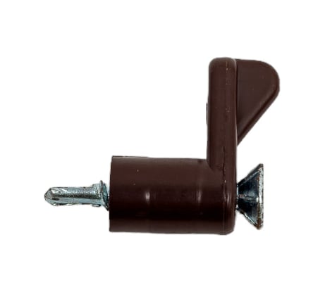 Поворотный кронштейн для москитной сетки KOMFORT Москитные системы коричневый, 2 шт. КР00725