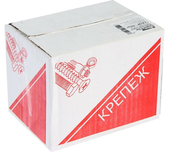 Кровельные саморезы с буром TUNDRA krep 4.8x28 мм, темно-коричневый 300 шт. 7156262