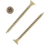 Универсальные саморезы TUNDRA krep 4.0x45 мм, желтый цинк, 200 шт. 7156363