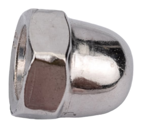 Колпачковая шестигранная гайка DINFIX DIN 1587, нерж. А2, M8, 10 шт. 00-00001925