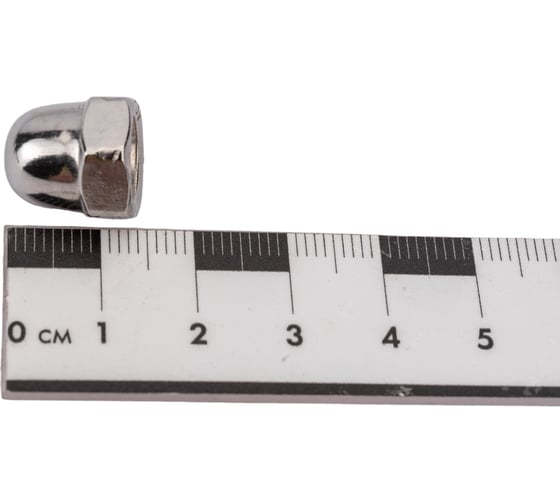 Колпачковая шестигранная гайка DINFIX DIN 1587, нерж. А2, M8, 10 шт. 00-00001925