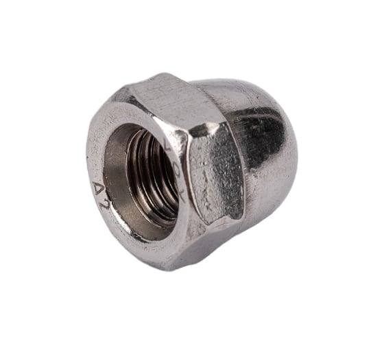 Колпачковая шестигранная гайка DINFIX DIN 1587, нерж. А2, M10, 10 шт. 00-00001926