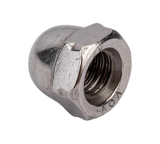 Колпачковая шестигранная гайка DINFIX DIN 1587, нерж. А2, M10, 10 шт. 00-00001926