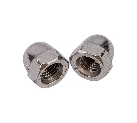 Колпачковая шестигранная гайка DINFIX DIN 1587, нерж. А2, M10, 10 шт. 00-00001926
