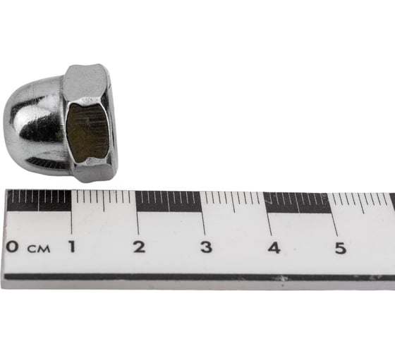 Колпачковая шестигранная гайка DINFIX DIN 1587, нерж. А2, M10, 10 шт. 00-00001926