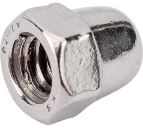 Колпачковая шестигранная гайка DINFIX DIN 1587, нерж. А2, M6, 25 шт. 00-00001924