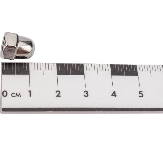 Колпачковая шестигранная гайка DINFIX DIN 1587, нерж. А2, M6, 25 шт. 00-00001924