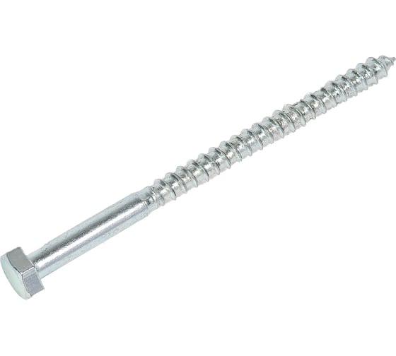 Шуруп Bohrer 6x90 шестигр., оцинк., DIN 571, 100 шт. DIN571-6/90-100