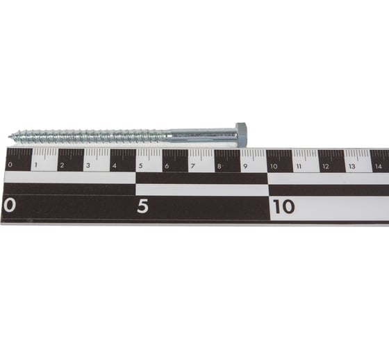Шуруп Bohrer 6x90 шестигр., оцинк., DIN 571, 100 шт. DIN571-6/90-100