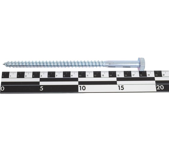 Шуруп Bohrer 10x180 шестигр., оцинк., DIN 571, 10 шт. DIN571-10/180-10