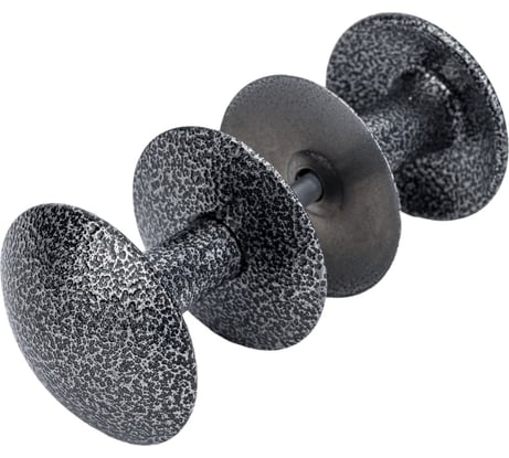 Дверная ручка Литейщик-Плюс РДК-110 античное серебро 6505