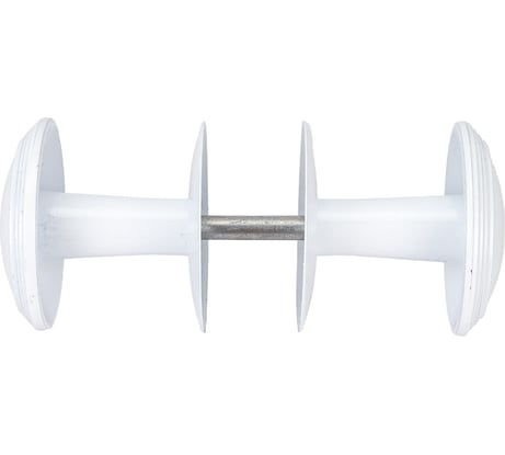 Дверная ручка Литейщик-Плюс РДК-115 белая 6507