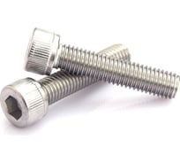 Винт с внутренним шестигранником КРЕП-КОМП нержавейка, DIN 912, А2, 8х60, 10 шт. вшн860мф