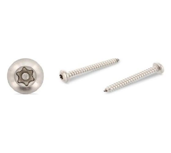 Антивандальный саморез ЦКИ ART.9120, DIN 7981, 4.2x38, A2, TX TR 15, 100 шт. 73251 1