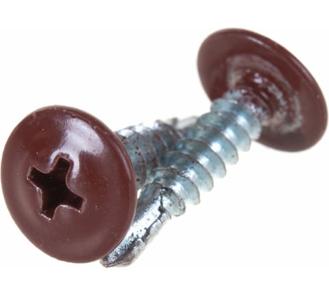 Саморез КРЕП-КОМП ПШC сверло, 4.2х32, RAL 3009, 500 шт. пшс323009