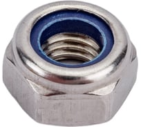 Гайка с контрящим кольцом КРЕП-КОМП нержавейка, DIN 985, А2, М10, 200 шт. гсн10