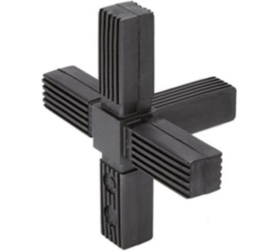 Соединитель квадратных труб Elesa+Ganter STC.20-3A-5W-C33, 3 шт 430037