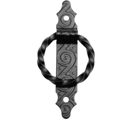 Ручка-кольцо Домарт серия ЯРОСЛАВЛЬ РК-110 мод.1 (кованая; черный) 171084