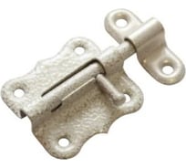 Задвижка Левша ШФ-50 фигурная, белая/цинк У1-2759.БЦ