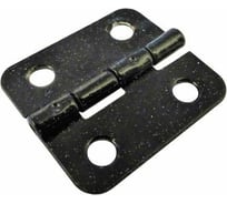 Карточная петля Левша 22x24 мм, 2 шт., черная У8-3809.Ч