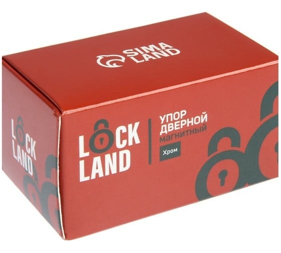 Дверной магнитный упор LOCKLAND цвет CP 7028269