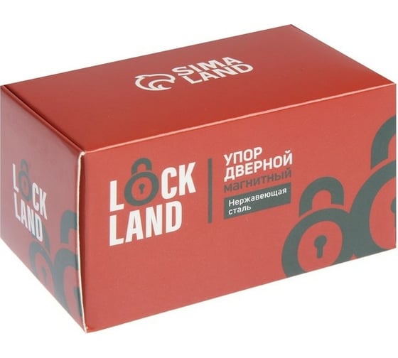 Дверной магнитный упор LOCKLAND цвет SS 7028263