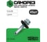 Саморез для крепления кровли с удлиненным сверлом цинк 5,5x38 STEELREX коробка с окном 45 шт 0124055038B400004532 3