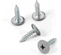 Саморез с пресс-шайбой КВАДРА крашеный, острый конец, 4.2x16, RAL 7004, кор. 100 шт. 700416107100