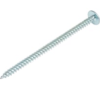 Саморез КВАДРА пресс-шайба, острый конец, 4.2x75, цинк, кор. 250 шт. 420761010250