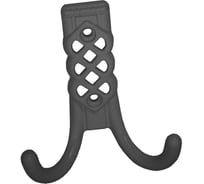 Крючок-вешалка РемоКолор №30, с полимерным покрытием, черный 70-0-727