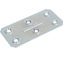 Крепежная пластина РемоКолор оцинкованная, 40x86x1,2 мм 71-0-148