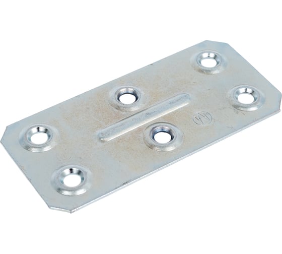 Крепежная пластина РемоКолор оцинкованная, 40x86x1,2 мм 71-0-148 1